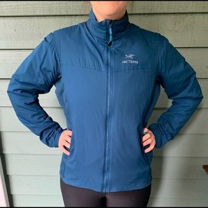 Blue Arcteryx LT Atom Jacket